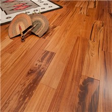 Tigerwood Premium Grade Unfinished Engineered Hardwood Flooring